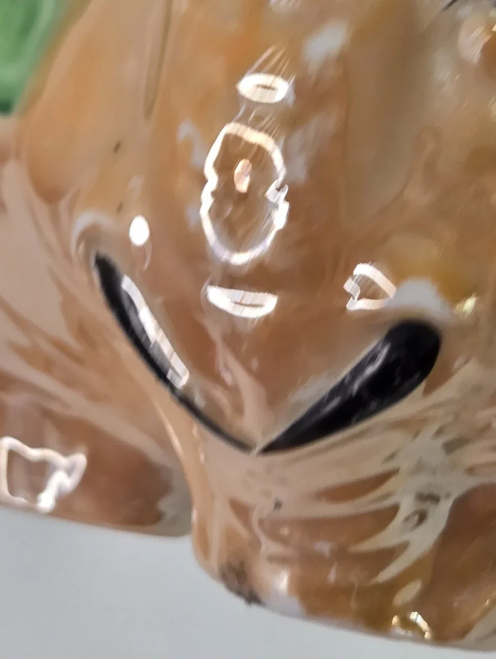 VTG Lusterware Elephant Planter Made in Japan Mid Century Pottery Lucky 30s Rare